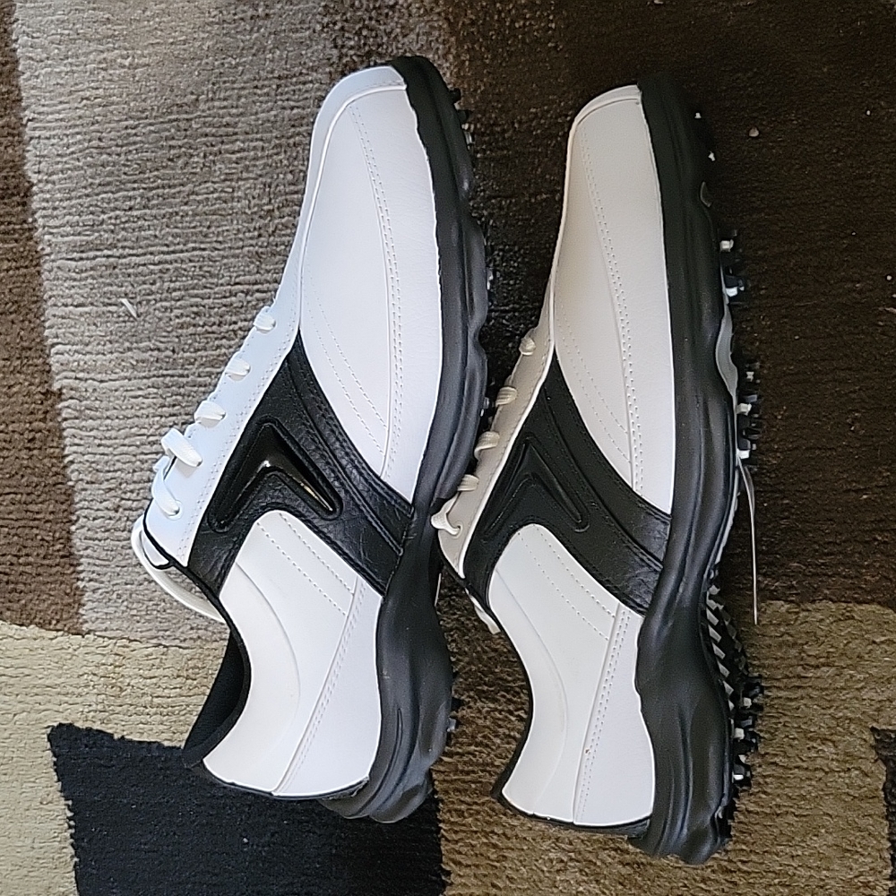 Men's Callaway C-Tech White/Black M160 Size 9.5 Golf Shoes - Picture 2 of 6